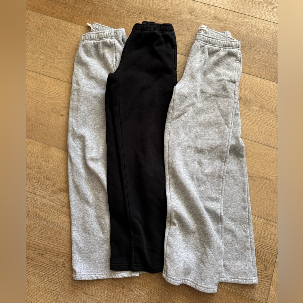FULL TILT Girls Wide Leg Sweatpants - 3 Pairs - Size Small